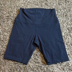 Lululemon Women's Blue High-Waisted Align Shorts